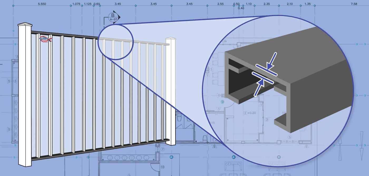 Aluminum fence features popular with Indianapolis Indiana homeowners