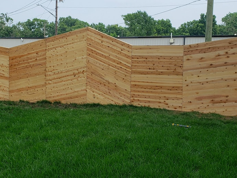 Wood fence styles that are popular in Bloomington IN