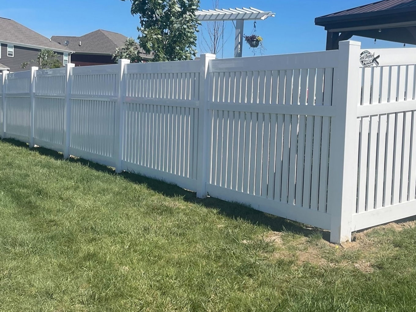 vinyl fence Brownsburg Indiana