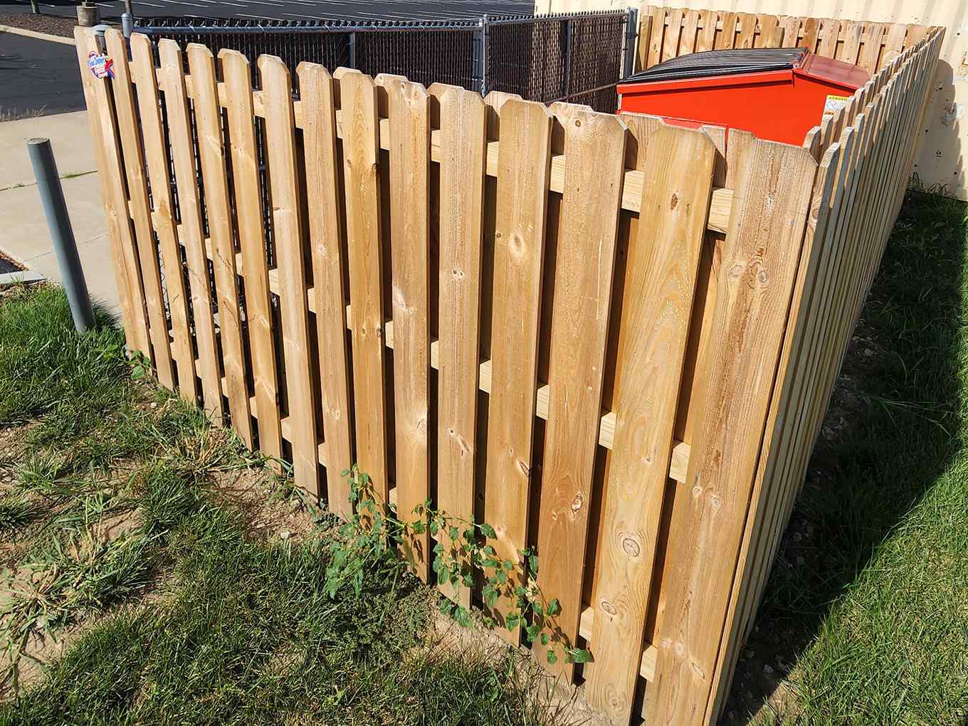 Indianapolis, Indiana commercial wood fencing