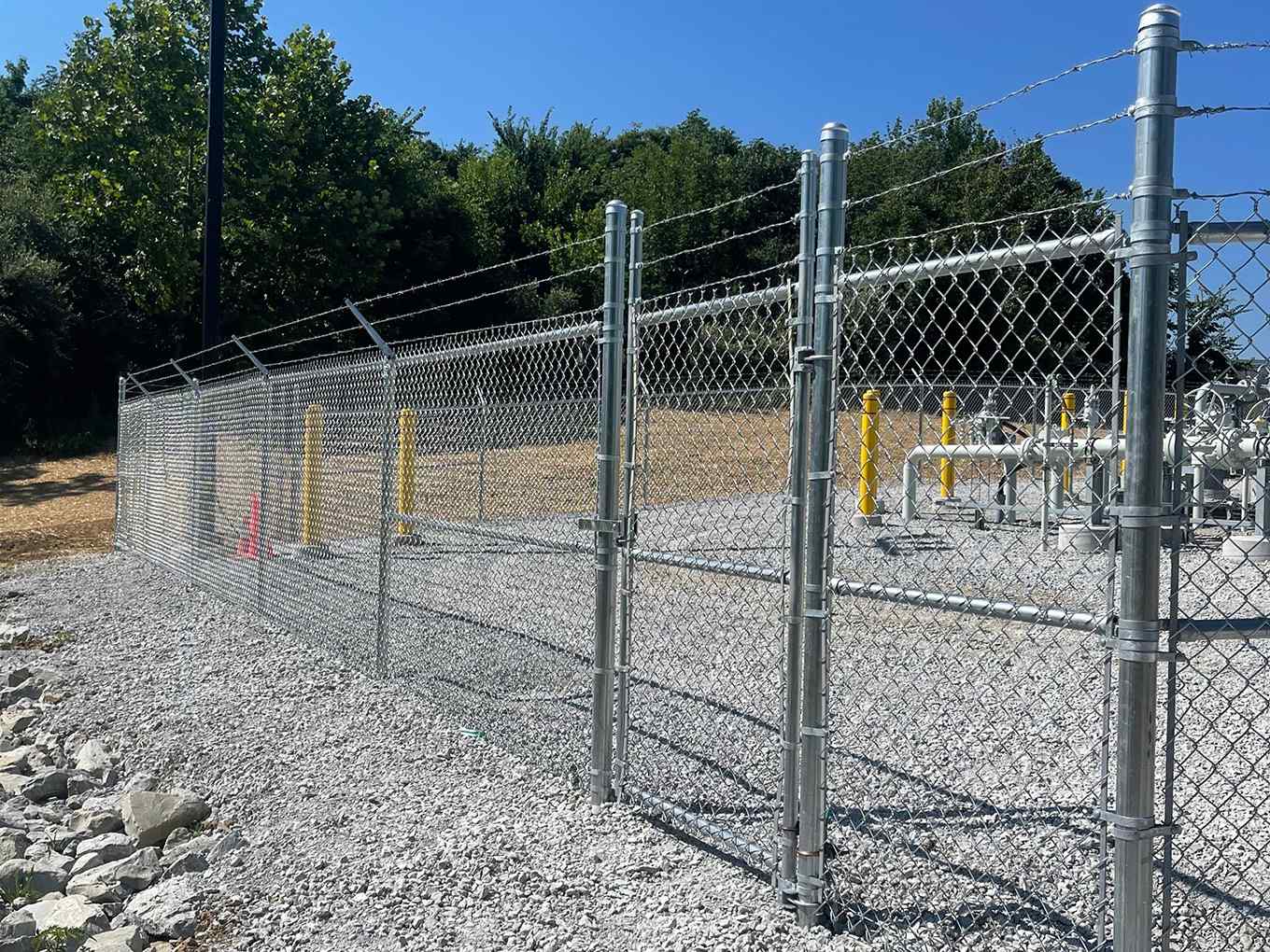 Indianapolis, Indiana commercial chain link fence