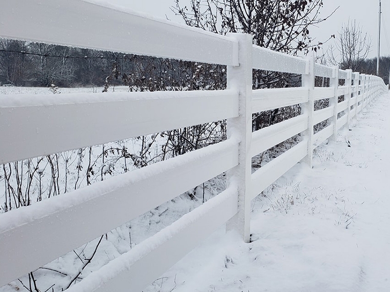 Vinyl Fence by Good Shepherd Fence - an Indianapolis Indiana fence company